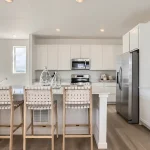 Kitchen at Lennar homes at Parterre in thornton, Colorado